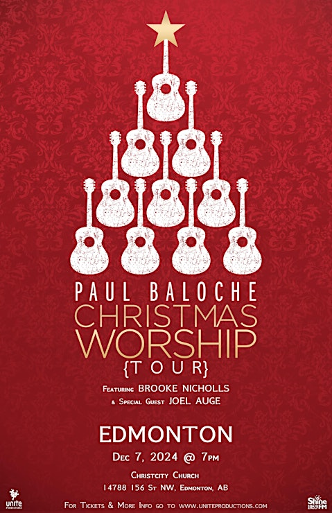 Paul Baloche Edmonton Poster