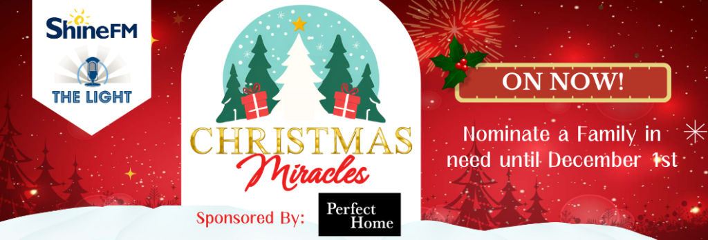 Christmas Miracles Calgary Sponsored Banner 2024