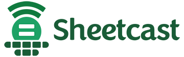 Sheetcast Logo